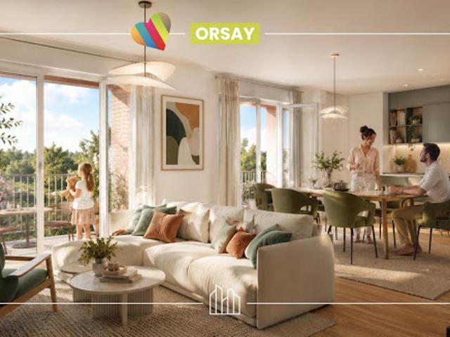 Appartement Orsay 3 pièces RÉSIDENCE NICOLAS ? PROCHE DES ESPACES VERTS