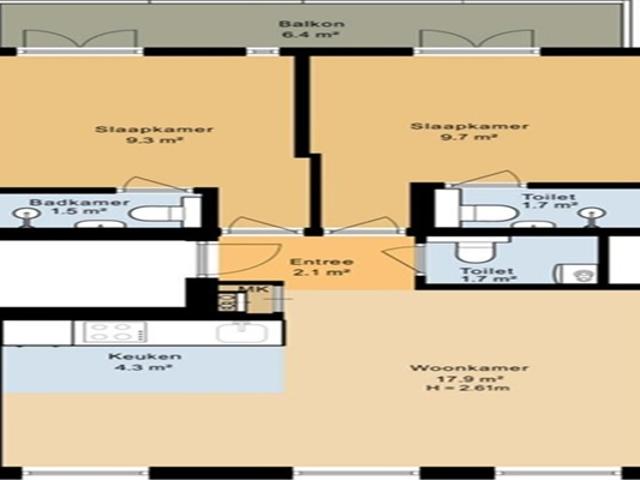 Appartement Orteliusstraat in Amsterdam