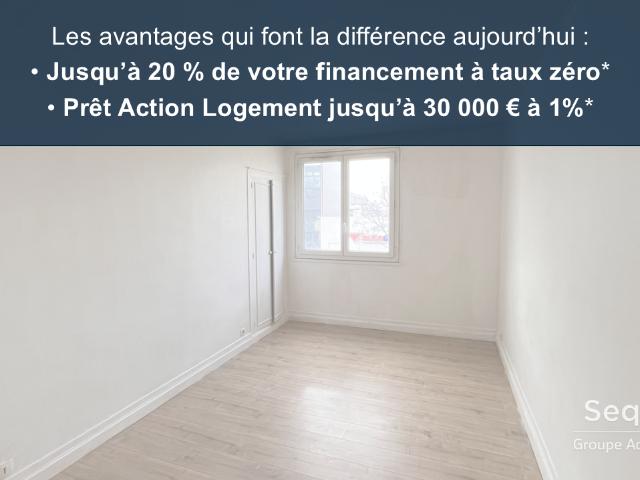 Appartement Pantin 2 pièces 42.75 m2