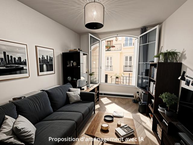 Appartement Paris 1 pièce s 21.45 m2