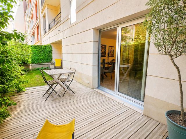 Appartement Paris 3 pièce s 64 m2 et 35 m² de jardin privatif
