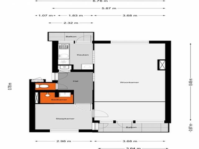 Appartement Peppelweg in Rotterdam