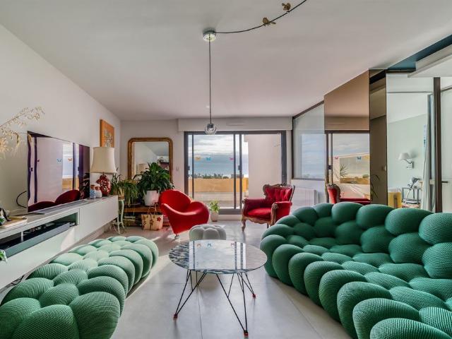 Appartement première ligne – Corniche Sète – Terrasse et accès privé à la plage