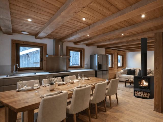 Appartement Premium B 'les Dents du midi' dans ferme authent. 130m² La Chapelle d'Abondance