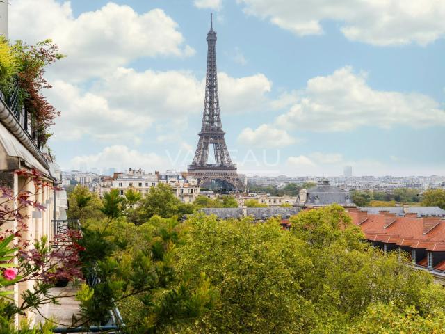 Appartement prestigieux de 234 m² avec vue sur la tour Eiffel