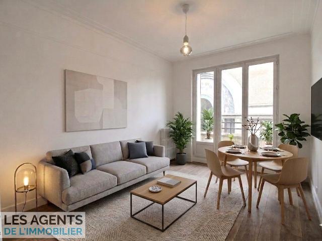 Appartement Puteaux rénové 2 Pièces de 41.9 m2
