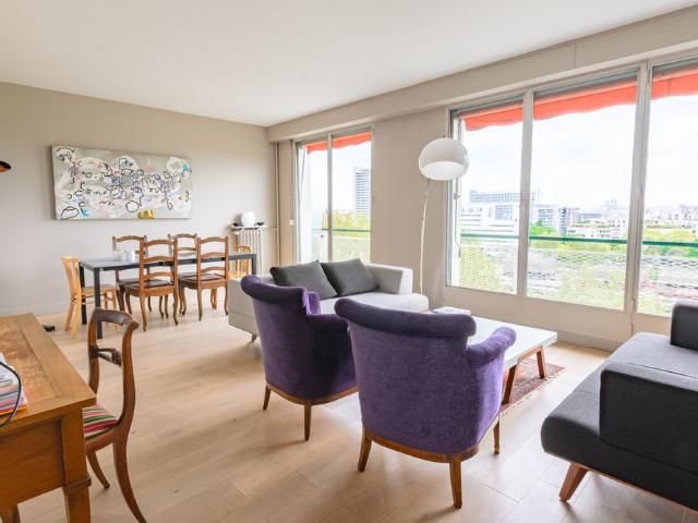 Appartement Quai Louis Blériot vue Seine