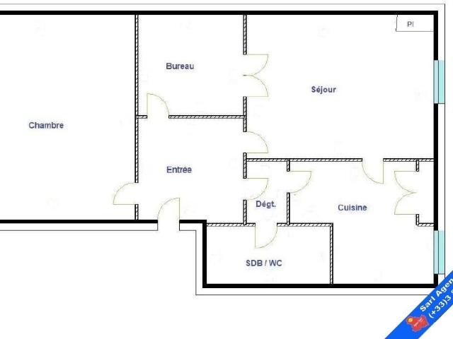 Appartement quartier St André
