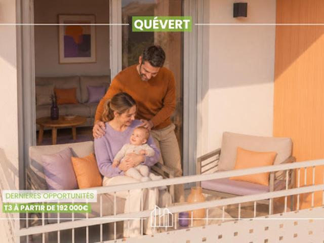 Appartement Quévert 3 pièces RÉSIDENCE MILA PROX COMMODITÉS