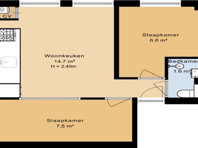 Appartement Quellijnstraat in Amsterdam