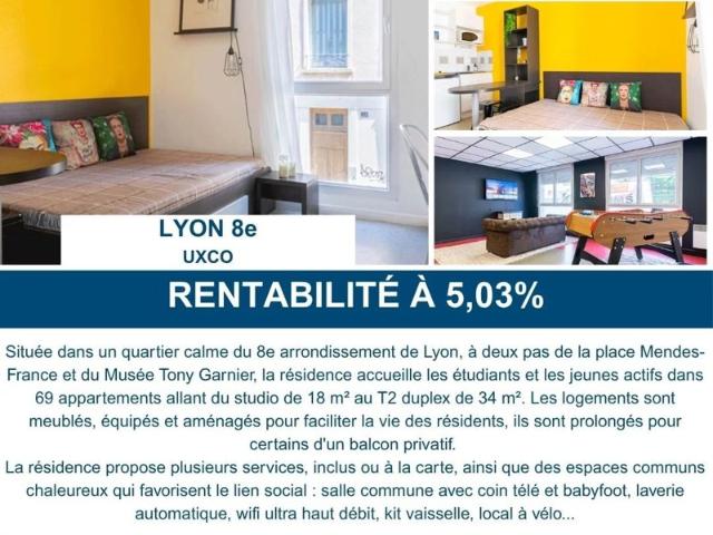 Appartement RDC 19,02 m2