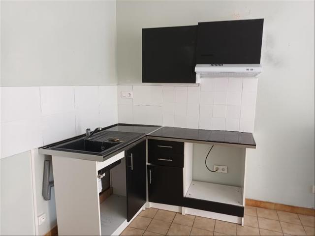 Appartement RDC 40,66 m2 2 pièces Non meublé