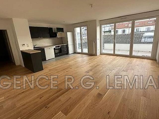 Appartement RDC 63 m2 3 pièces