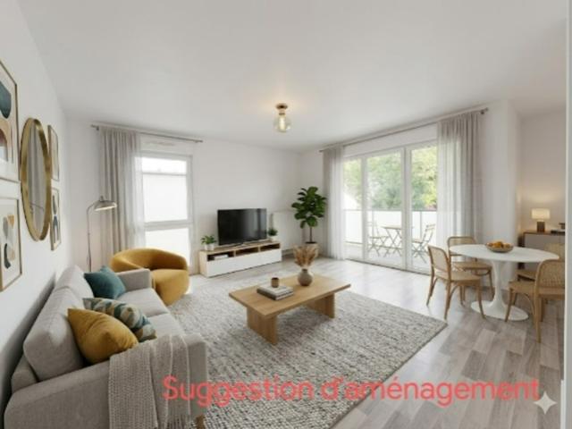 Appartement RDC 65 m2 3 pièces