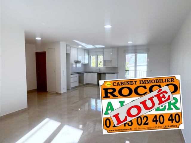 Appartement RDC 70 m2 3 pièces