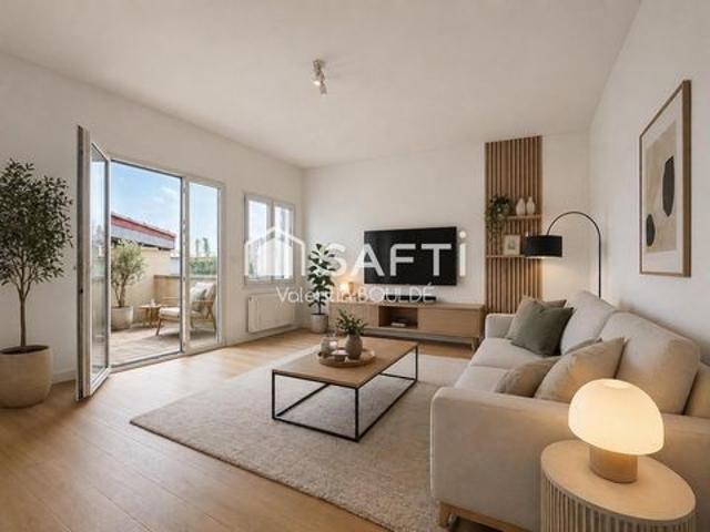Appartement rénové 1er et dernier étage Bas Floirac