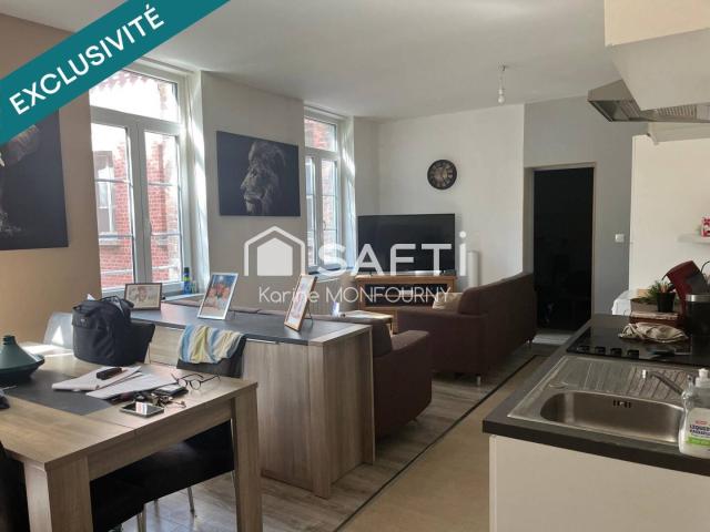 Appartement rénové 53 m2 avec parking privatif