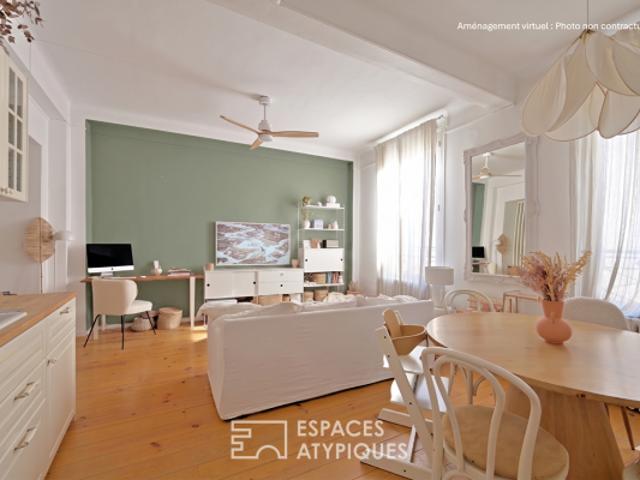 Appartement rénové aux portes de l'Écusson