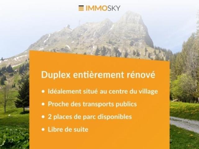 Appartement rénové dans maison villageoise