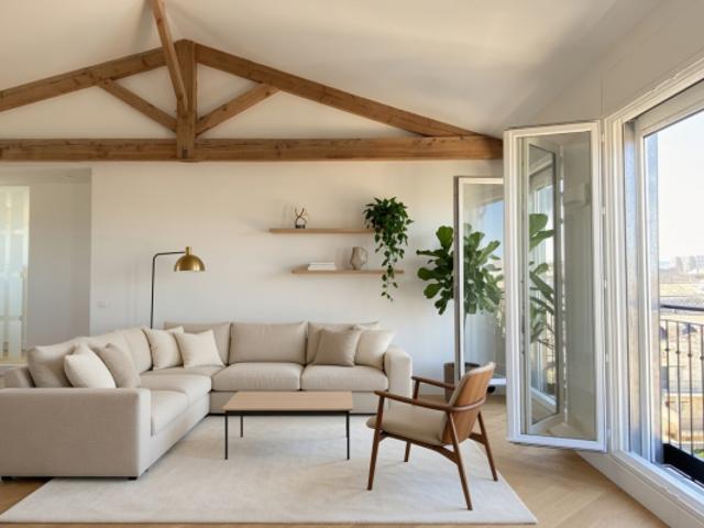 Appartement rénové dernier étage avec ascenseur FONDAUDEGE