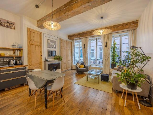 Appartement rénové en plein cœur de Lyon 1er