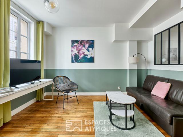Appartement rénové et meublé Quartier Sentier