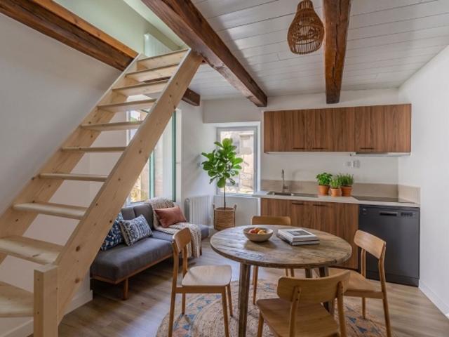 Appartement rénové situé intramuros à Guérande