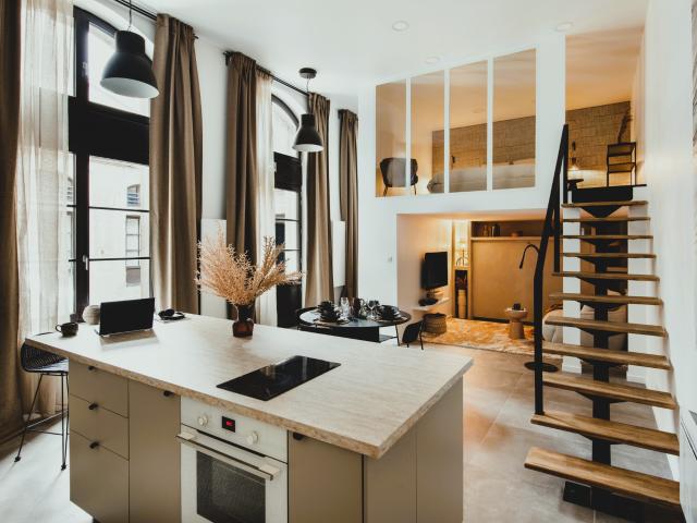 Appartement rénové par architecte, alliant charme et modernité