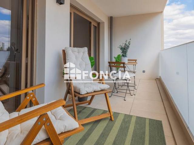 Appartement récent dans un parfait état général de type 2 pièces 1 chambres d’une surface de 52.38 m2