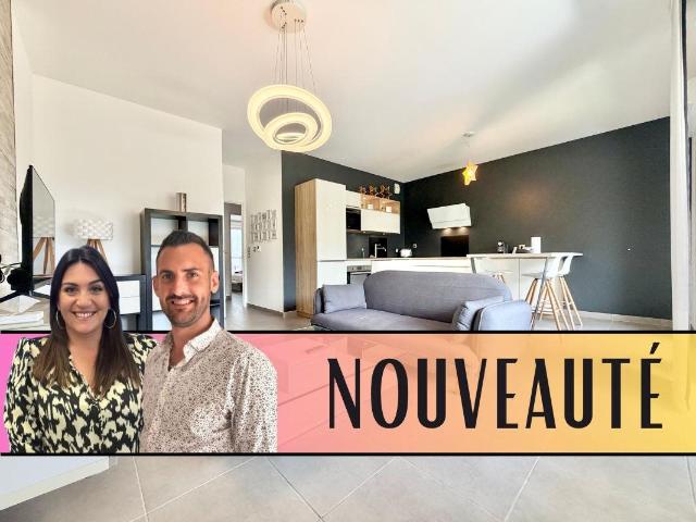 Appartement récent T3, 2 chambres, terrasse, place de parkin. 64m² Saint Jean de Védas