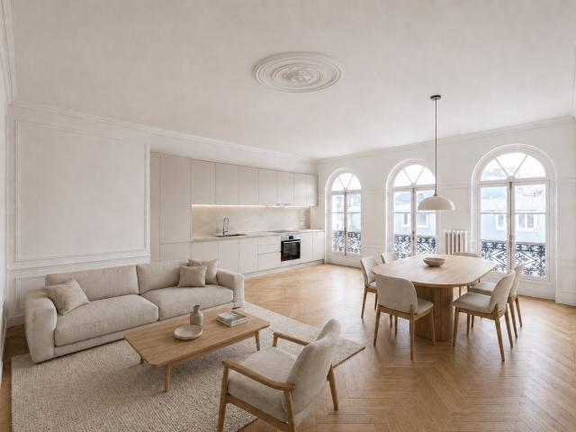 Appartement refait à neuf Immeuble de standing