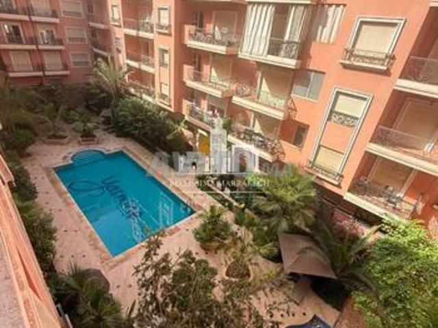 Appartement résidence piscine 101m2 Marrakech