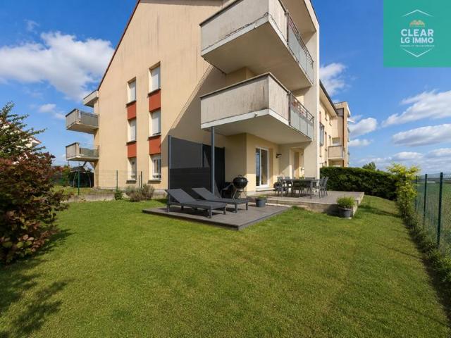 Appartement rez de jardin 2 chambres vue prairie