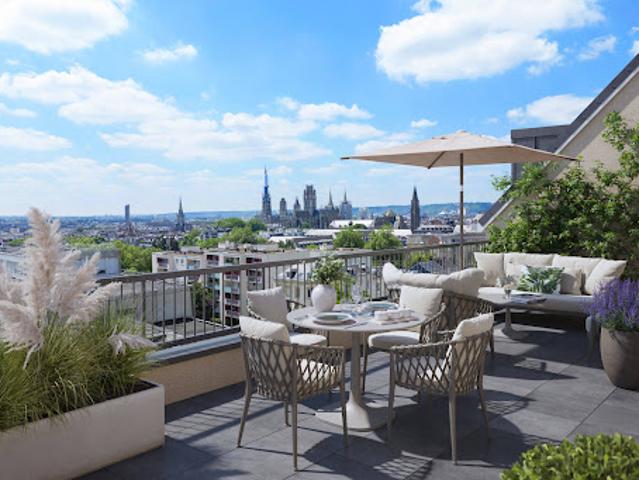 Appartement Rouen 2 pièces Rouen au coeur du quartier Boulingrin