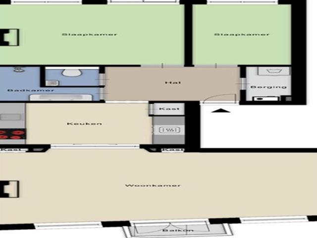 Appartement Schoutenstraat in Utrecht