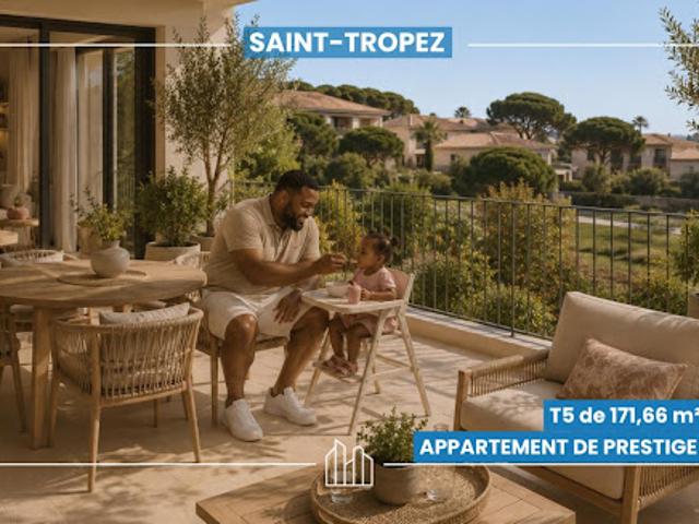 Appartement Saint Tropez 5 pièces RÉSIDENCE MAGNOLIA CITADELLE DE ST TROPEZ