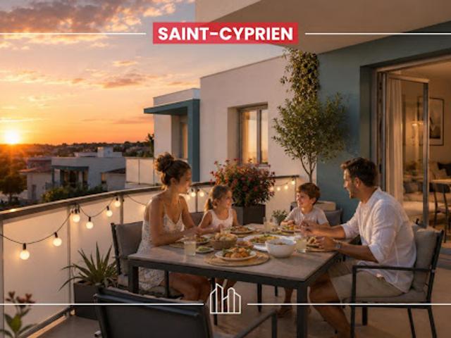 Appartement Saint Cyprien 2 pièces RÉSIDENCE ALIZÉ PROX DU PORT