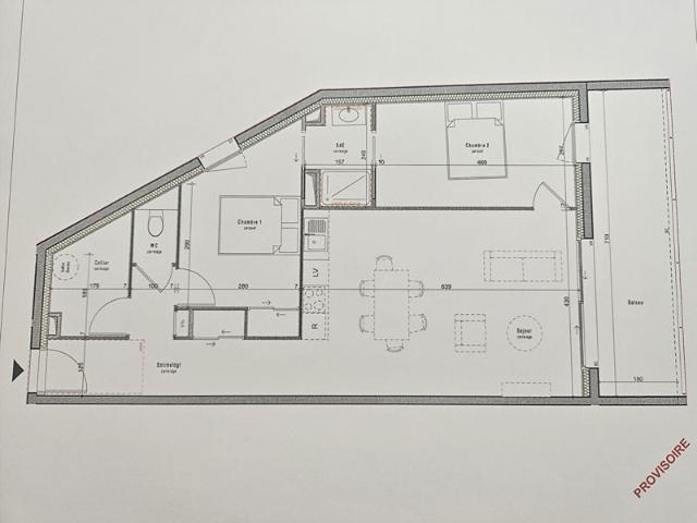 Appartement Saint Hilaire De Riez 3 pièce s 68.40m2