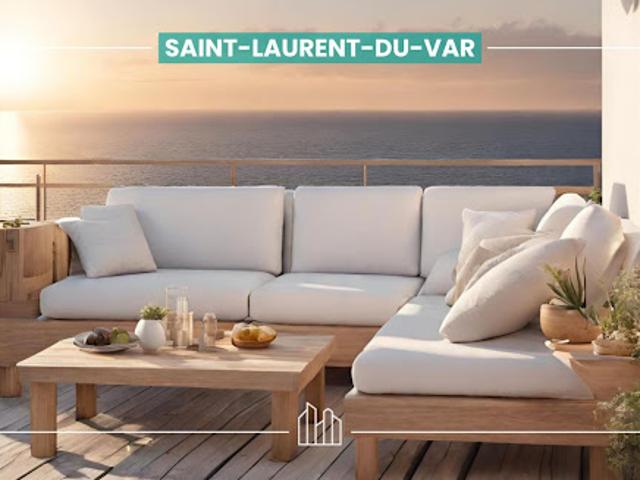 Appartement Saint Laurent du Var 4 pièces LA MER À DEUX PAS DE VOTRE BALCON