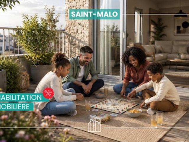 Appartement Saint Malo 3 pièces RÉSIDENCE LÉO RÉHABILITATION
