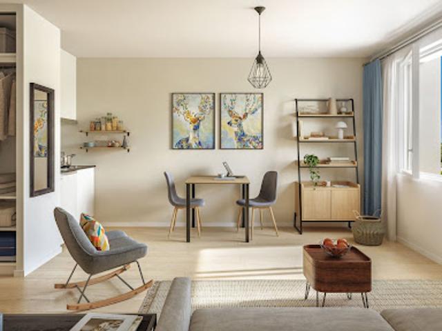 Appartement 1 pièce 21 m2