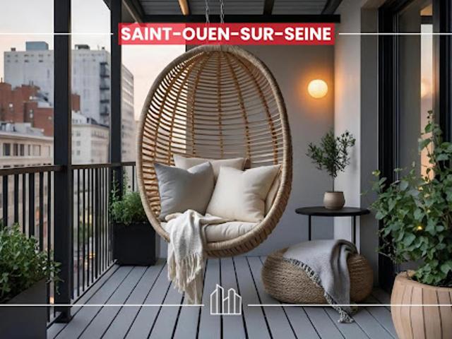 Appartement Saint Ouen 2 pièces RÉSIDENCE SIMONE PROX COMMERCES