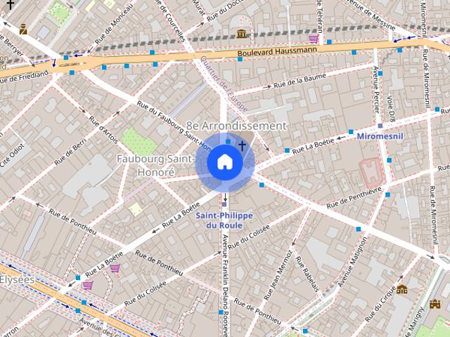 Appartement • Saint Philippe du Roule