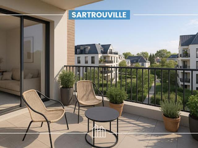 Appartement Sartrouville 4 pièces RÉSIDENCE CHLOÉ PROX RER A