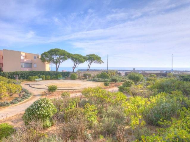 Appartement Sète type sutio cabine avec une superbe vue mer ac