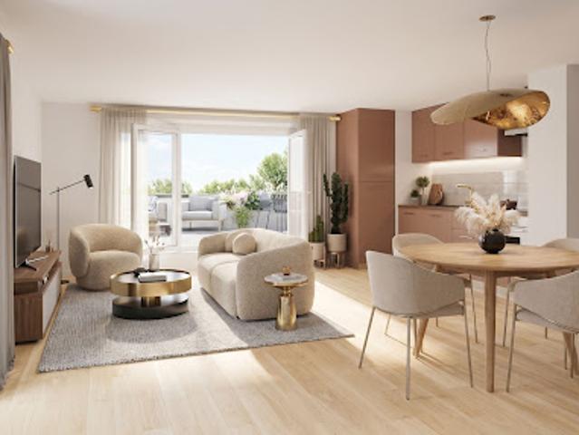 Appartement Sotteville les rouen 2 pièces L'INDIGO
