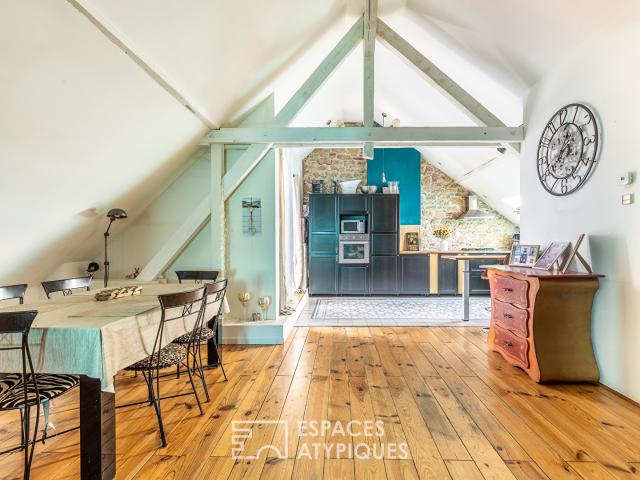 Appartement sous combles avec terrasse quartier Sablon