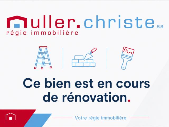 Appartement spacieux, actuellement en cours de rénovation partielle, offrant un cadre de vie agréable avec de beaux espaces
