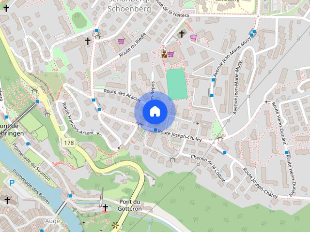 Appartement spacieux de 3 pièces au 3ème étage