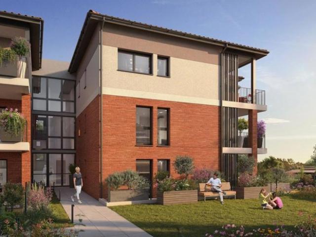 Appartement spacieux en RDC, type 3 de 86 m2 avec parking sécurisé, terrasse et jardin privatif